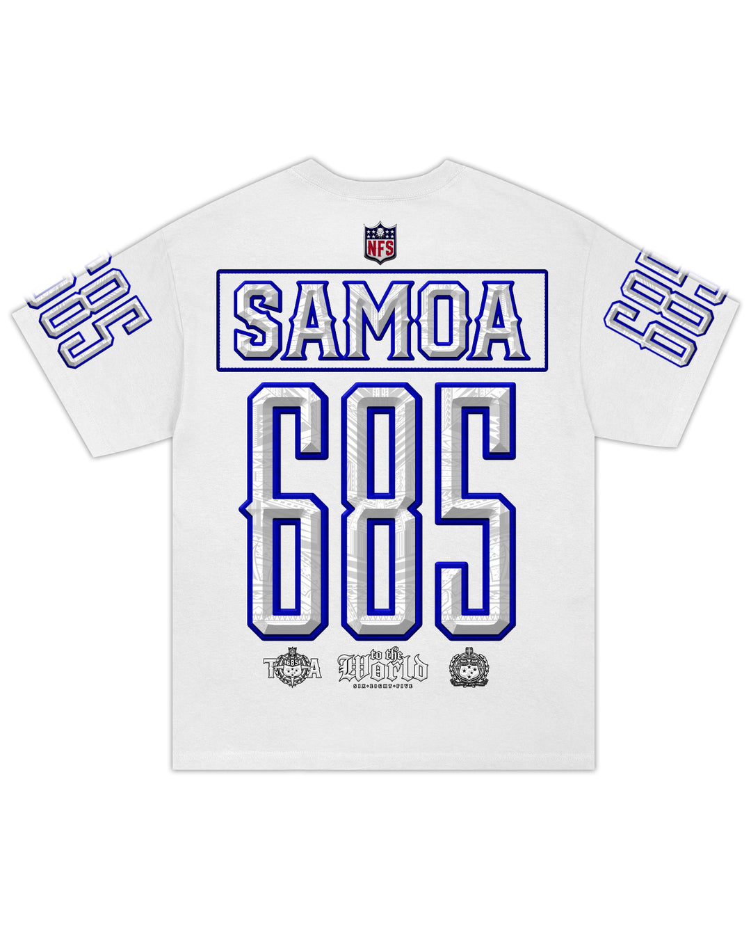 Samoa 685 Grid Iron Tshirt