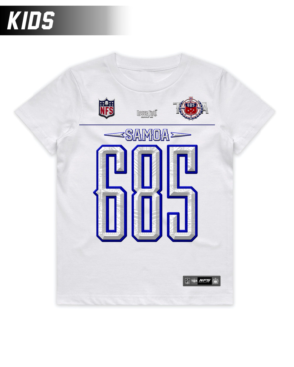 Samoa 685 Grid Iron Tshirt, view 3