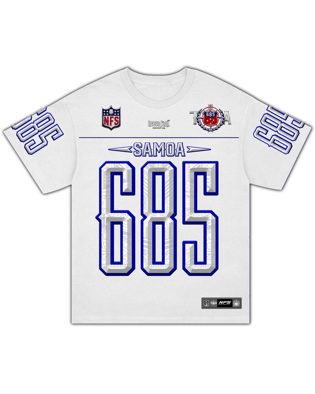 Samoa 685 Grid Iron Tshirt