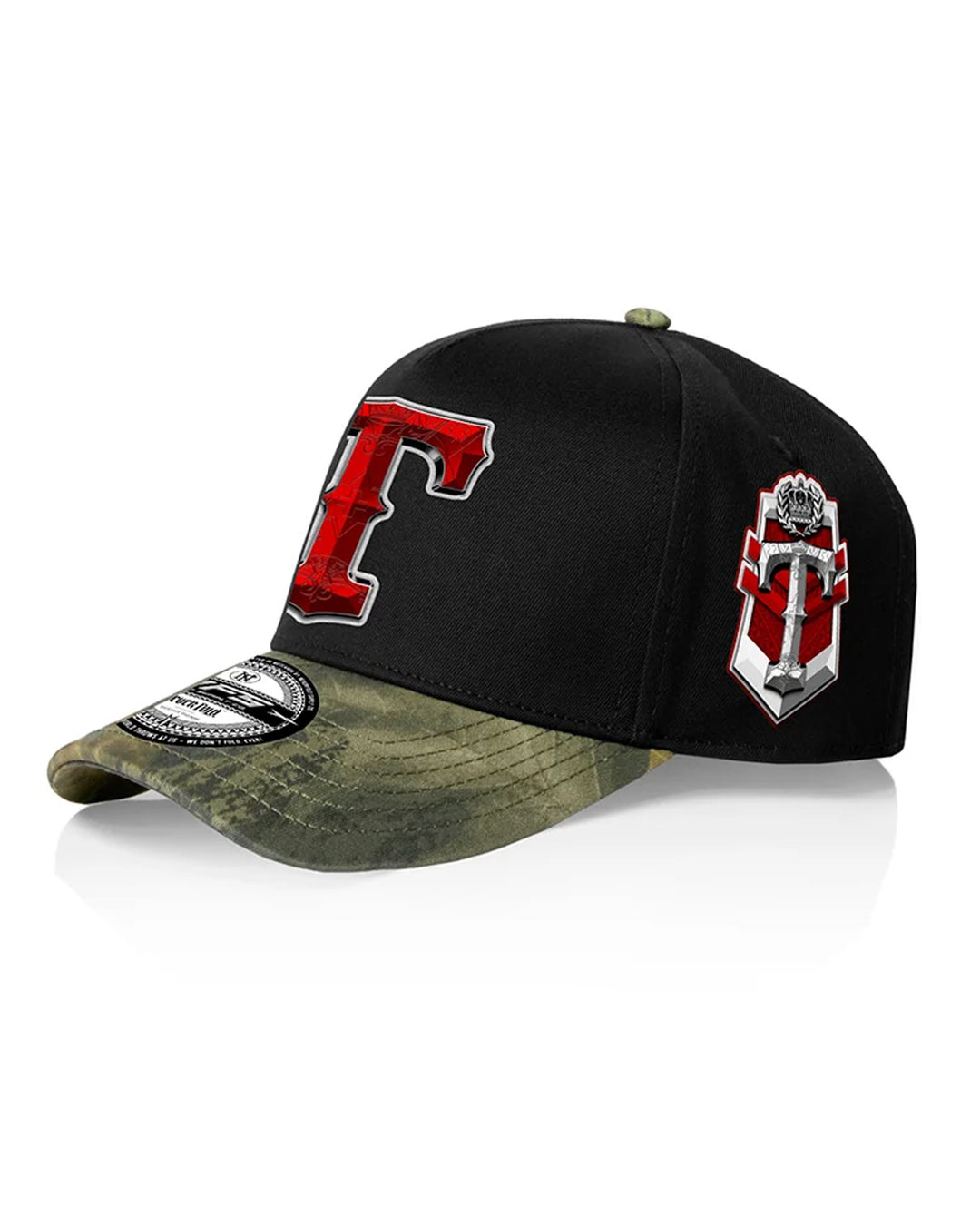 T-Gang Black/Tree Camo Cap
