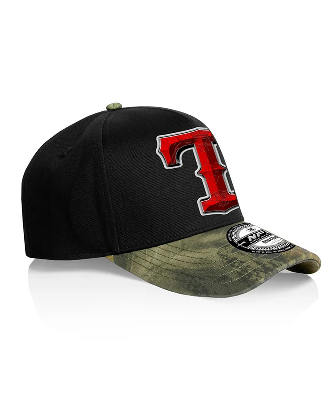 T-Gang Black/Tree Camo Cap