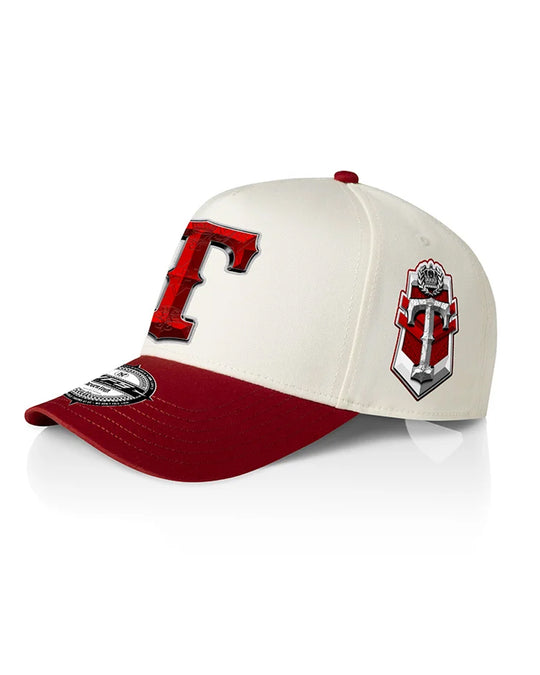 T-Gang White/Red Cap