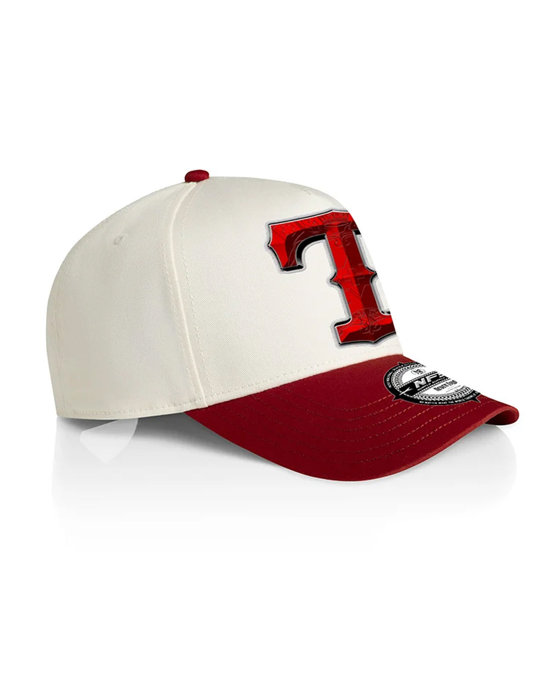 T-Gang White/Red Cap