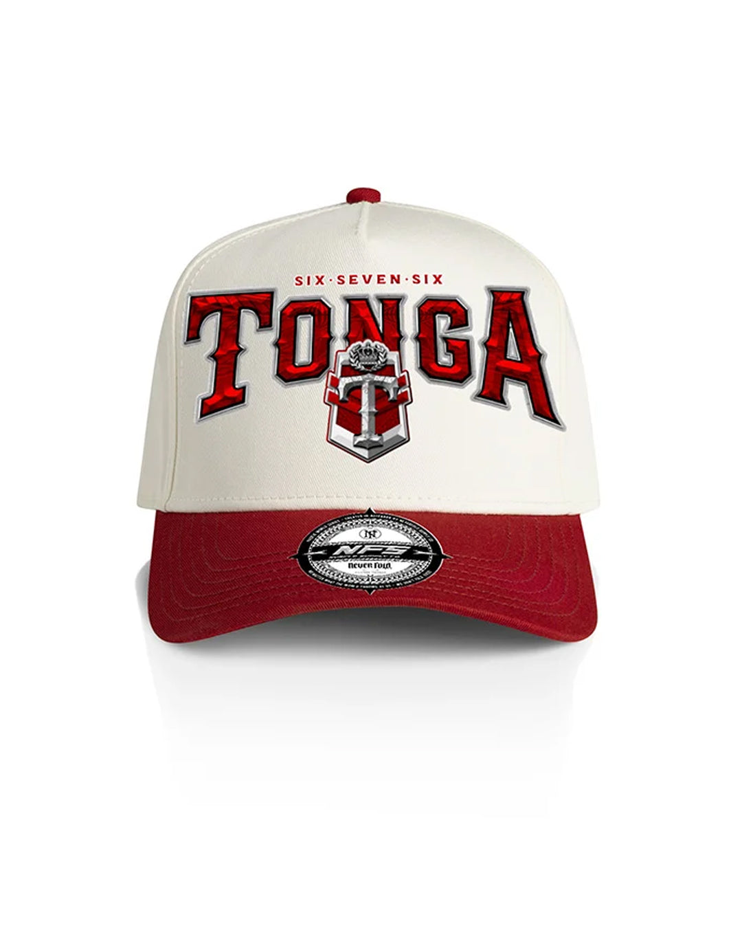 Tonga Arch White/Red Cap