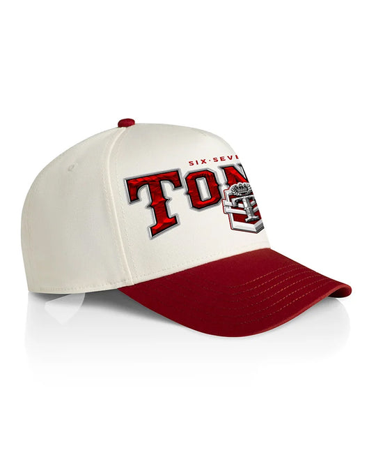 Tonga Arch White/Red Cap