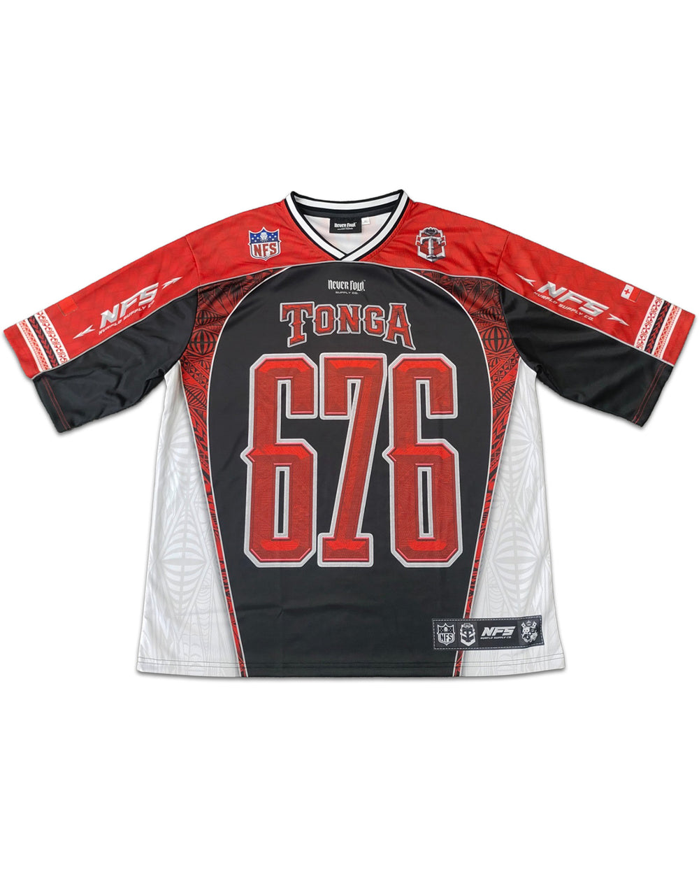 Tonga 676 Big Back Grid Iron Jersey 2.0, view 2