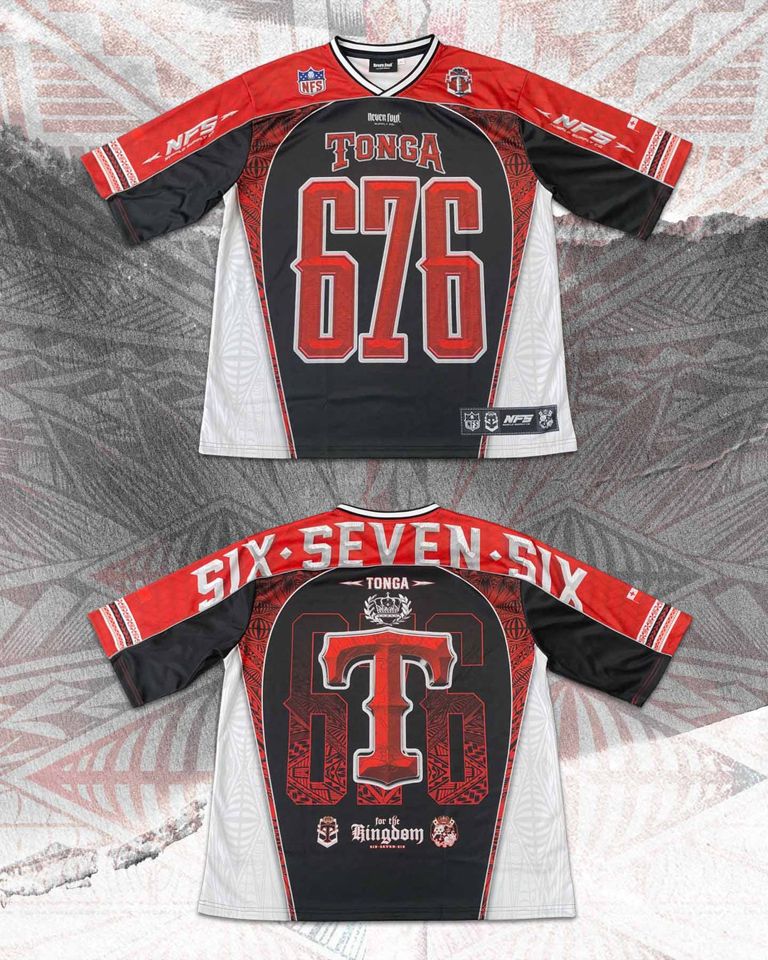 TONGA - 685 BIG BACK Grid Iron Jersey 2.0