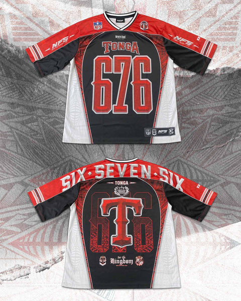 Tonga 676 Big Back Grid Iron Jersey 2.0