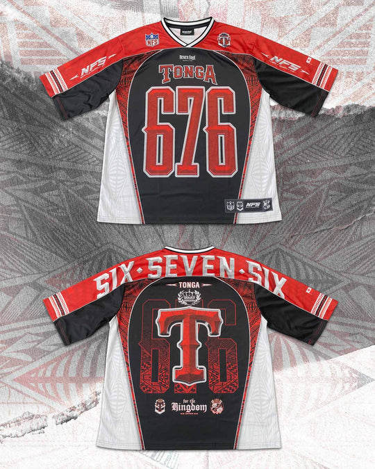 TONGA - 685 BIG BACK Grid Iron Jersey 2.0