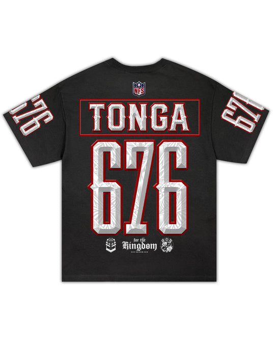 Tonga 676 Grid Iron Tshirt