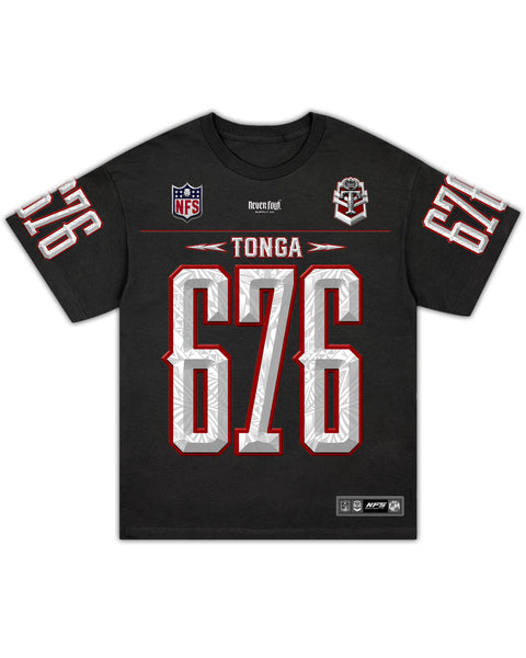 Tonga 676 Grid Iron Tshirt