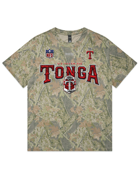 TONGA Heavy Faded Camo Tee
