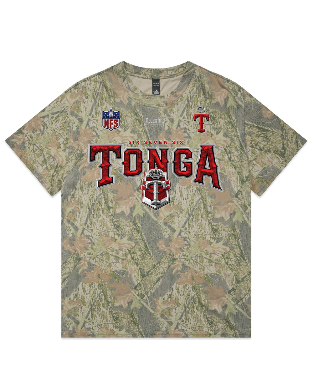 TONGA Heavy Faded Camo Tee