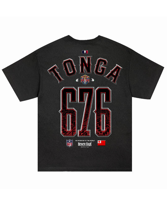 Tonga Jersey Black Tee