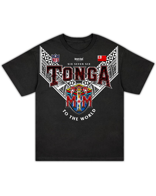 Tonga Jersey Black Tee