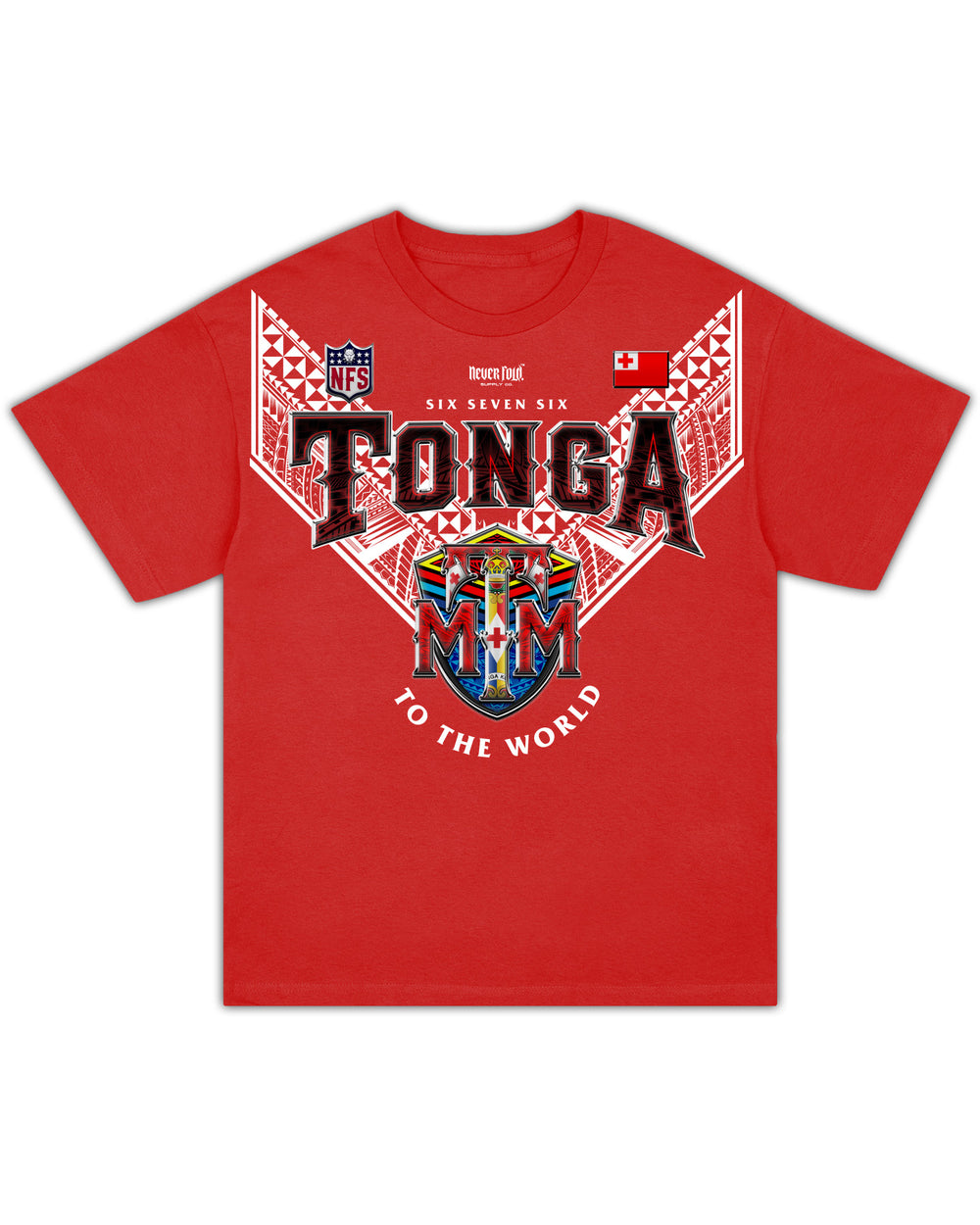 Tonga Jersey Red Tee