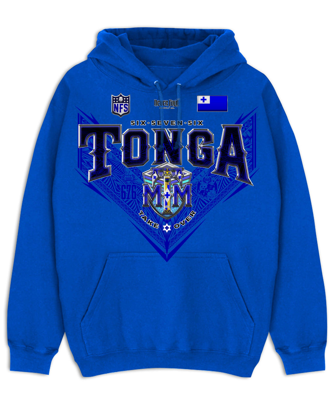Tonga League Blue - Blue V Hood