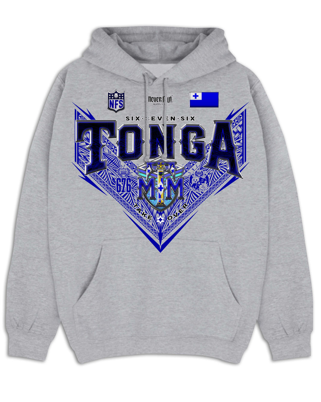 Tonga League Blue - Blue V Hood