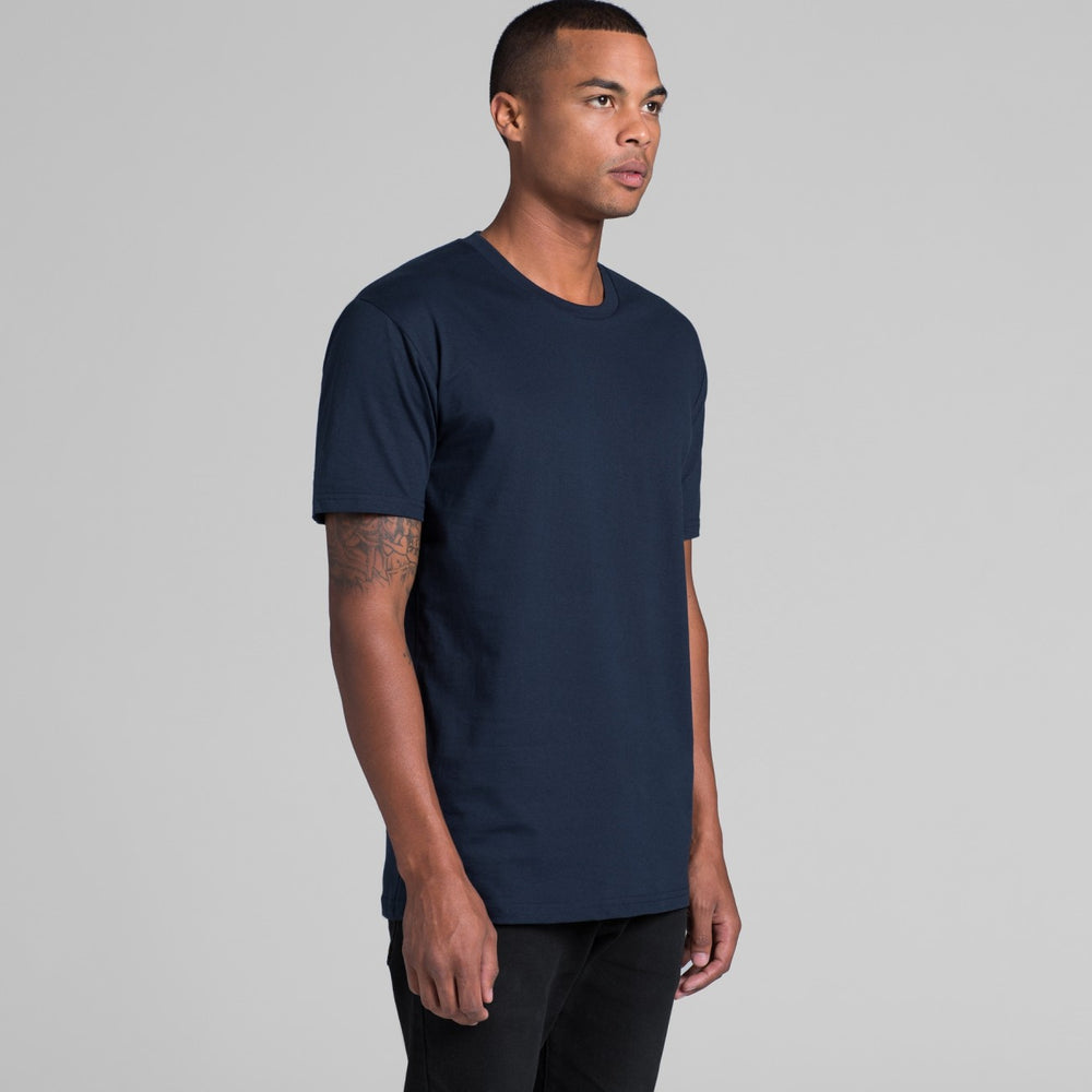 AS Colour Staple Tee 5001, Aqua To Dark Chocolate, view 3
