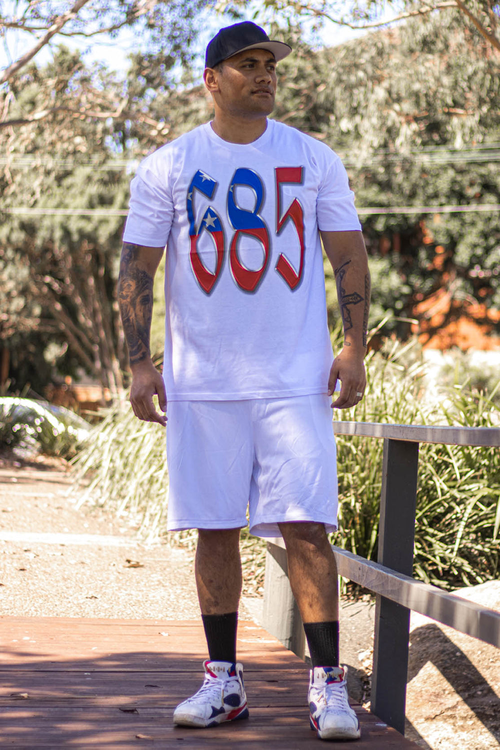 685 Samoan Flag Tee, view 3