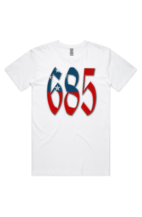 685 Samoan Flag Tee