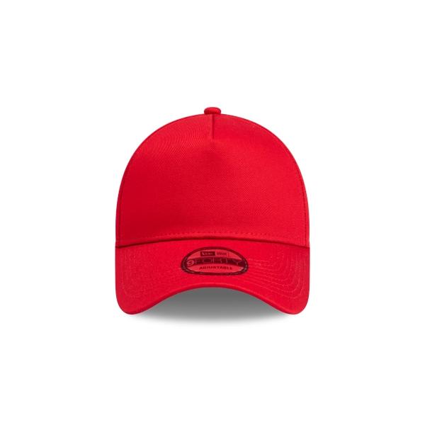 New Era Blank 9Forty A-Frame Essentials - Scarlet Red