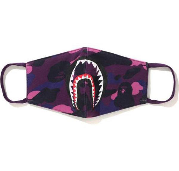 BAPE Colour Camo Shark FM – Purple