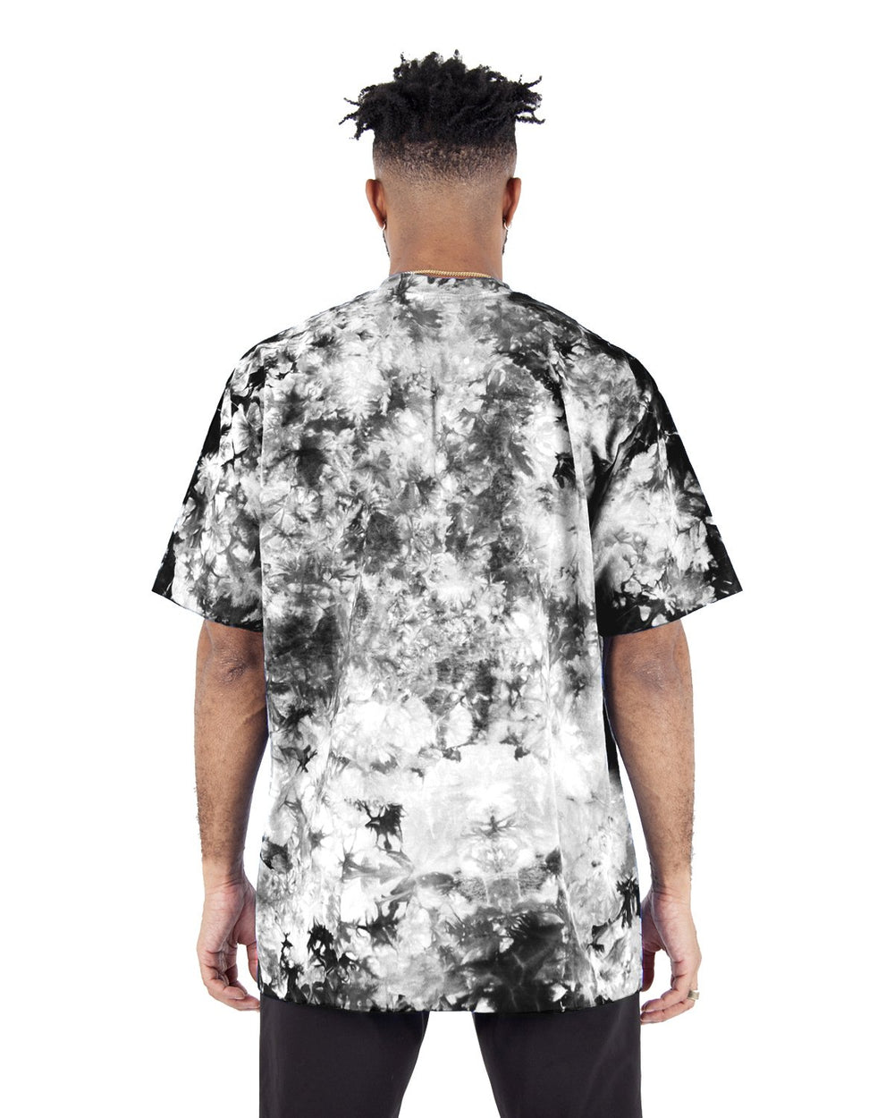 Max Heavyweight Tie Dye – Black & White, view 3
