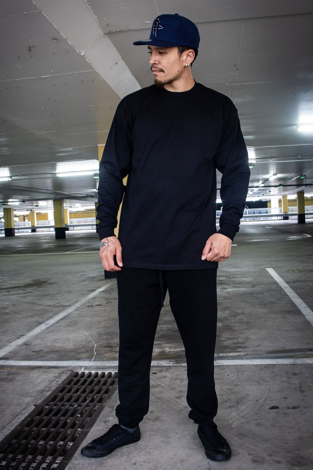 Heavyweight Longsleeve – Black