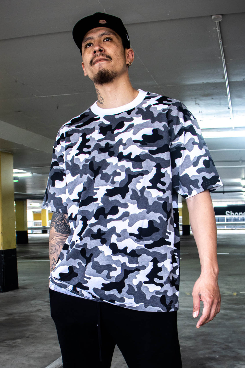 Comfort S/S Tee – City Camo, view 3