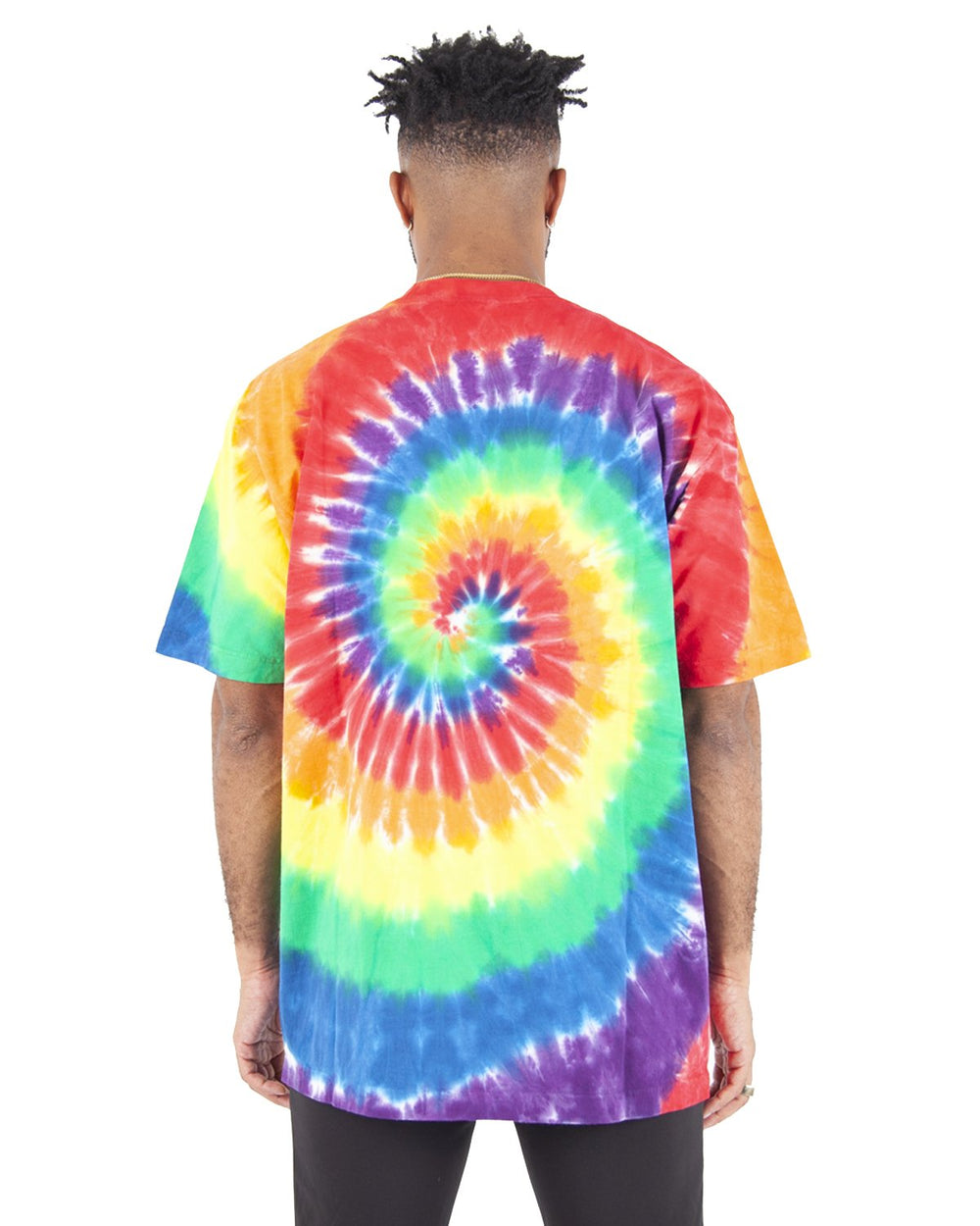 Max Heavyweight Tie Dye – Classic Rainbow, view 3