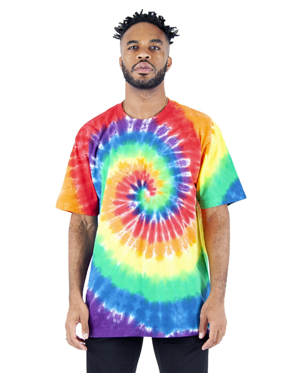 Max Heavyweight Tie Dye – Classic Rainbow