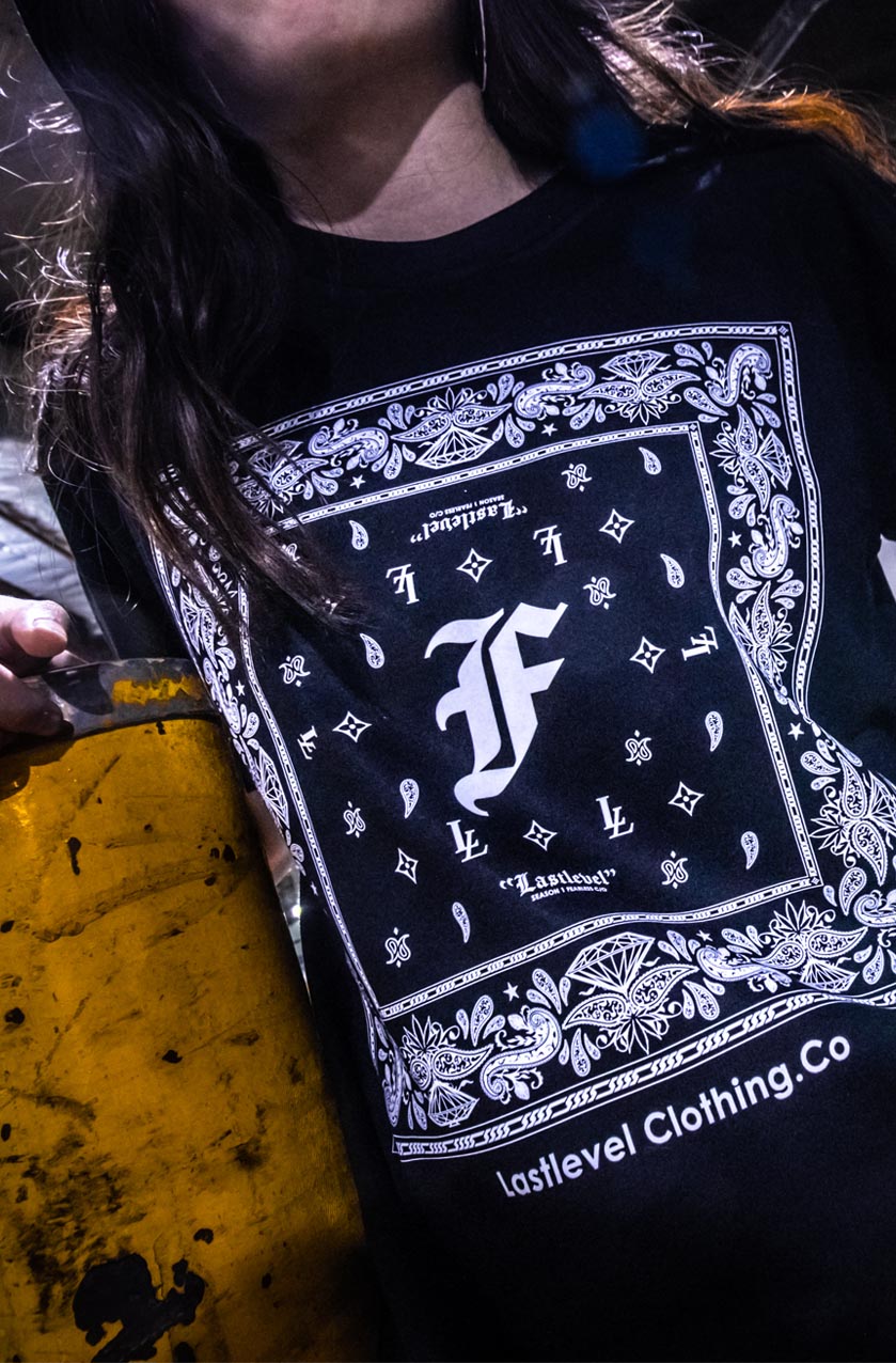 F Bandana Box Tee, view 7