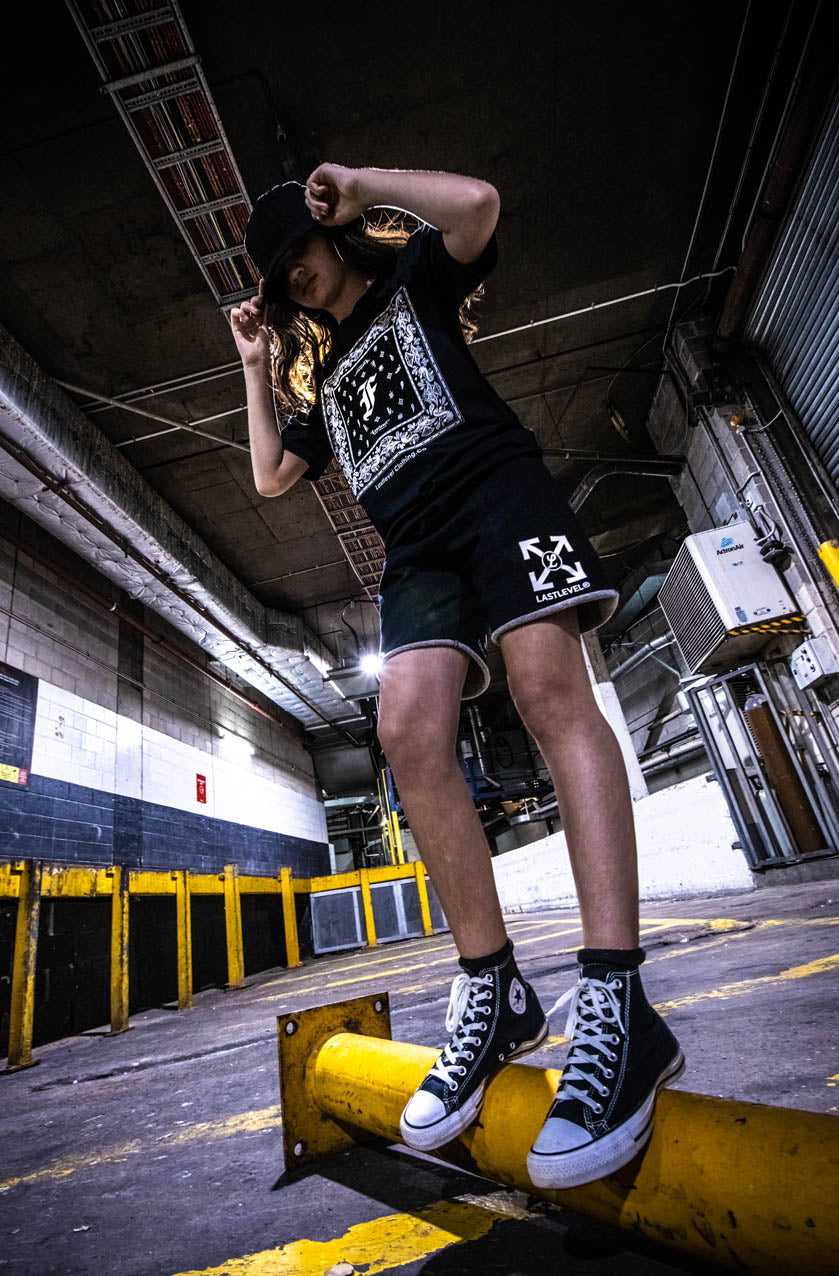 F Bandana Box Tee, view 4