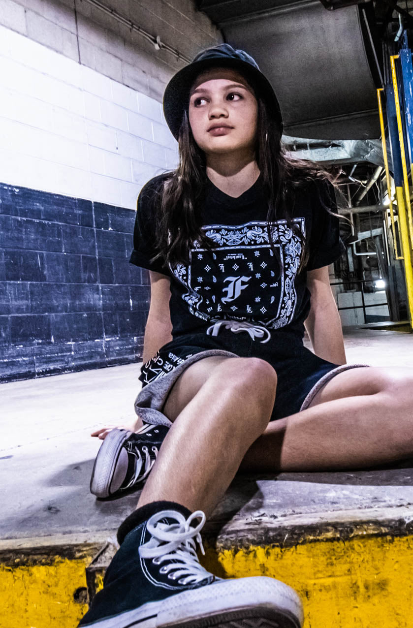 F Bandana Box Tee, view 5