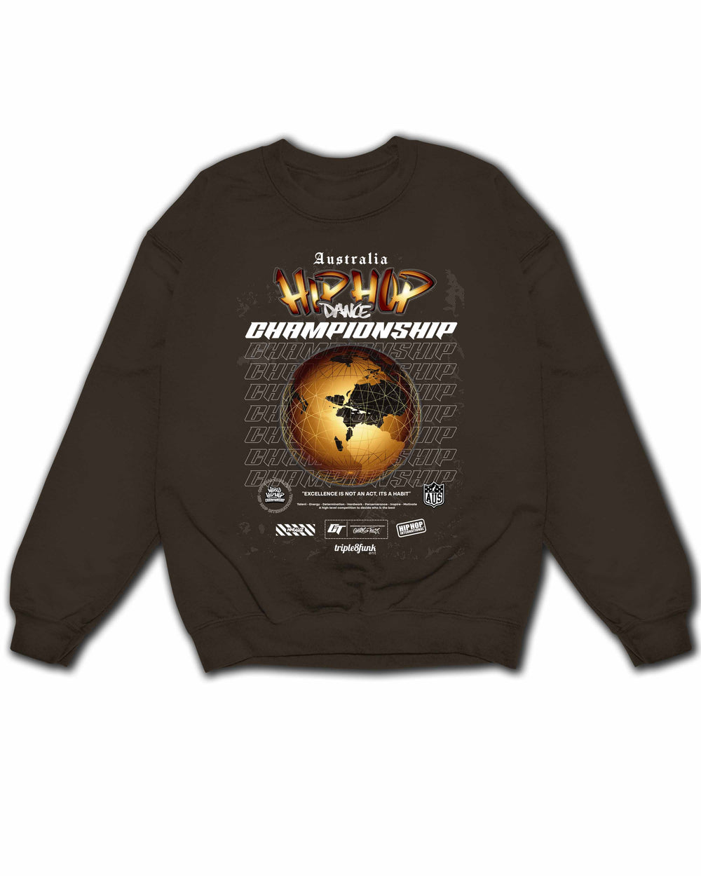 HHI Merch 22 Regionals Crew – Choc