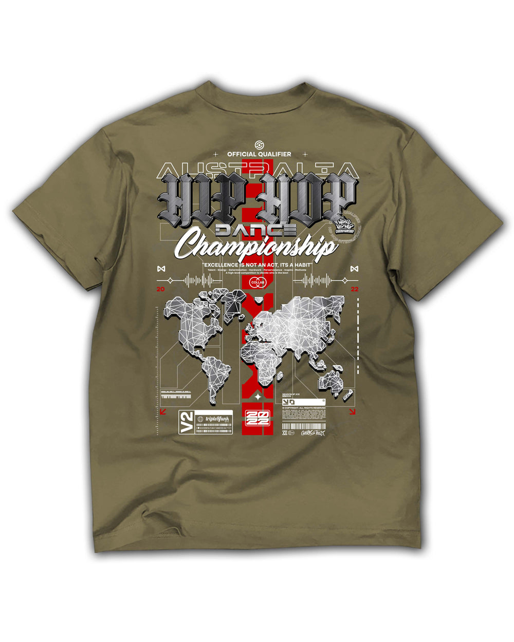 HHI Merch 22 Nationals Tee – Coyote