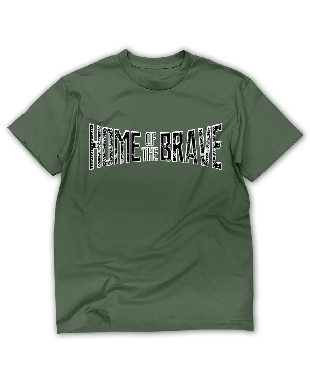 Home of the Brave Tee - Forest Green