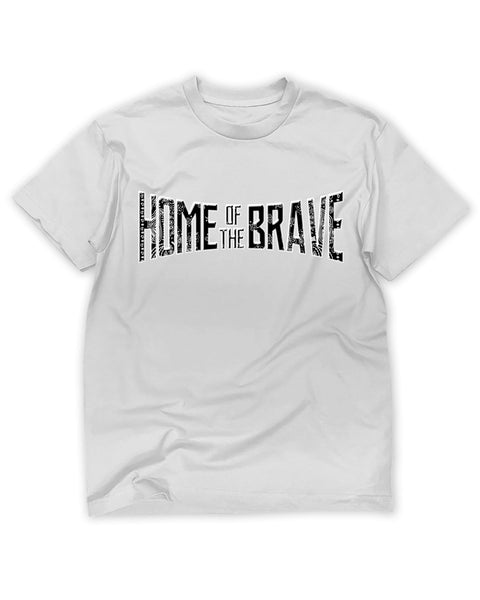 Home of the Brave Tee – White
