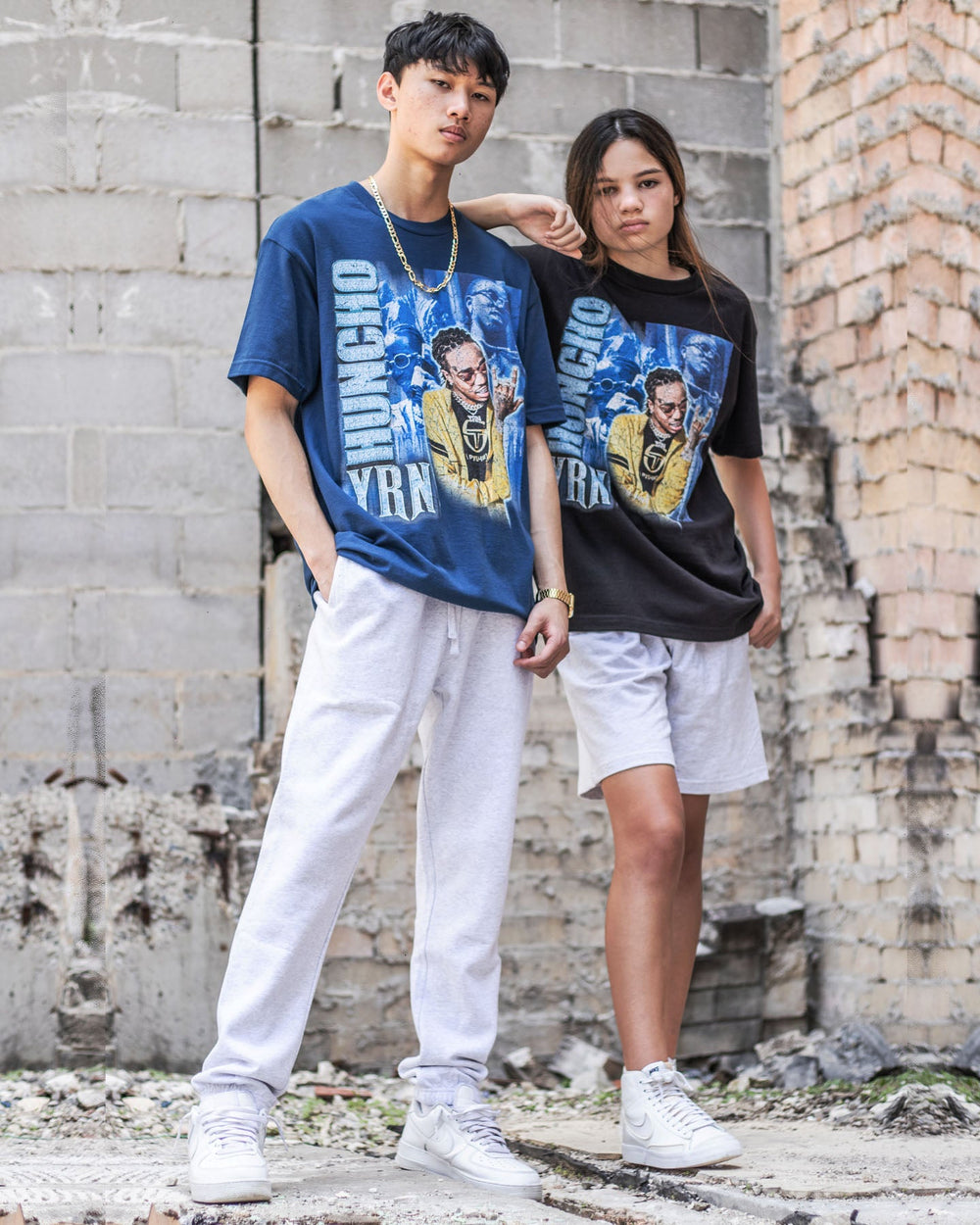 YRN Tee – Black, view 3