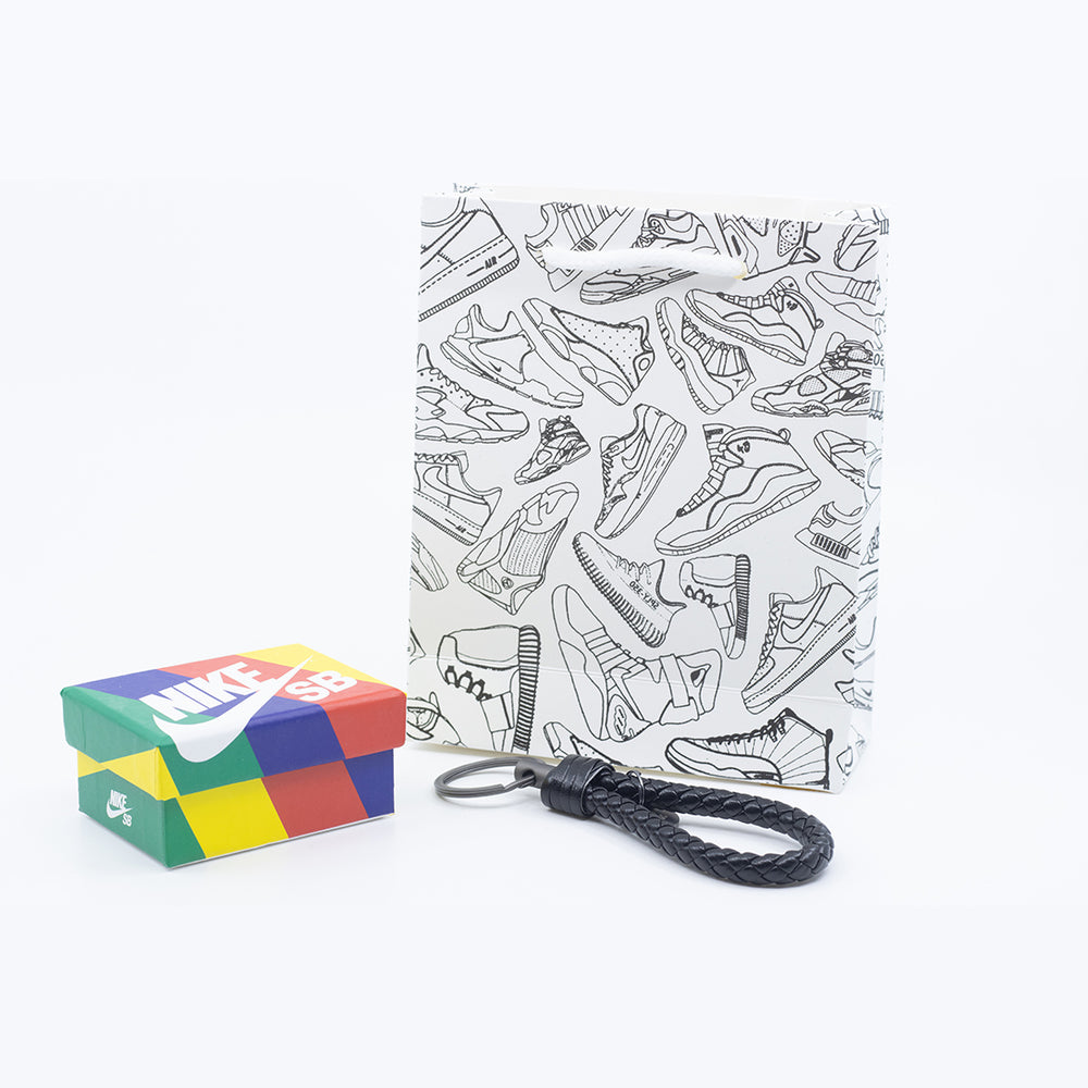 Staple X SB Dunks – 3D Mini Sneaker Keychain, view 3
