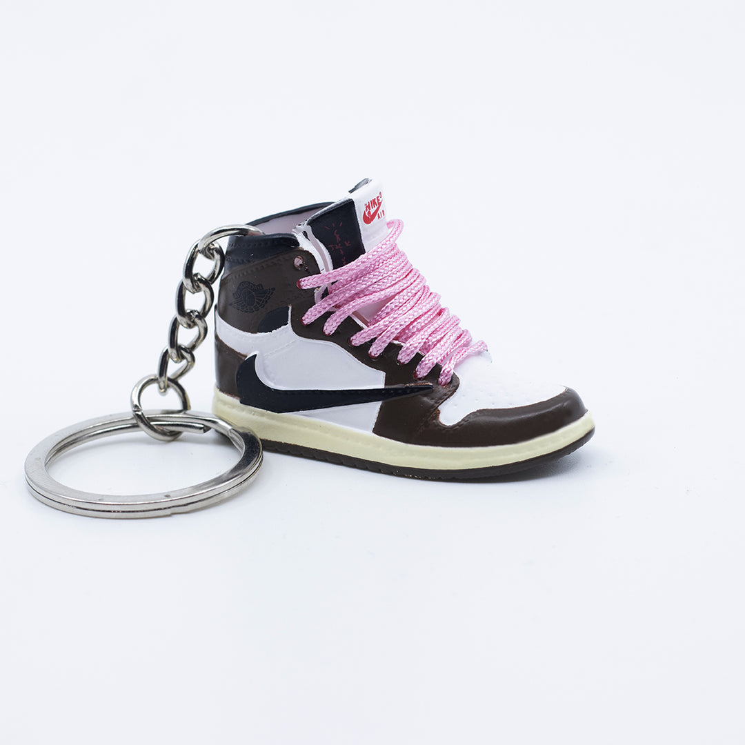 Travis X AJ1 3D Mini Sneaker Keychain