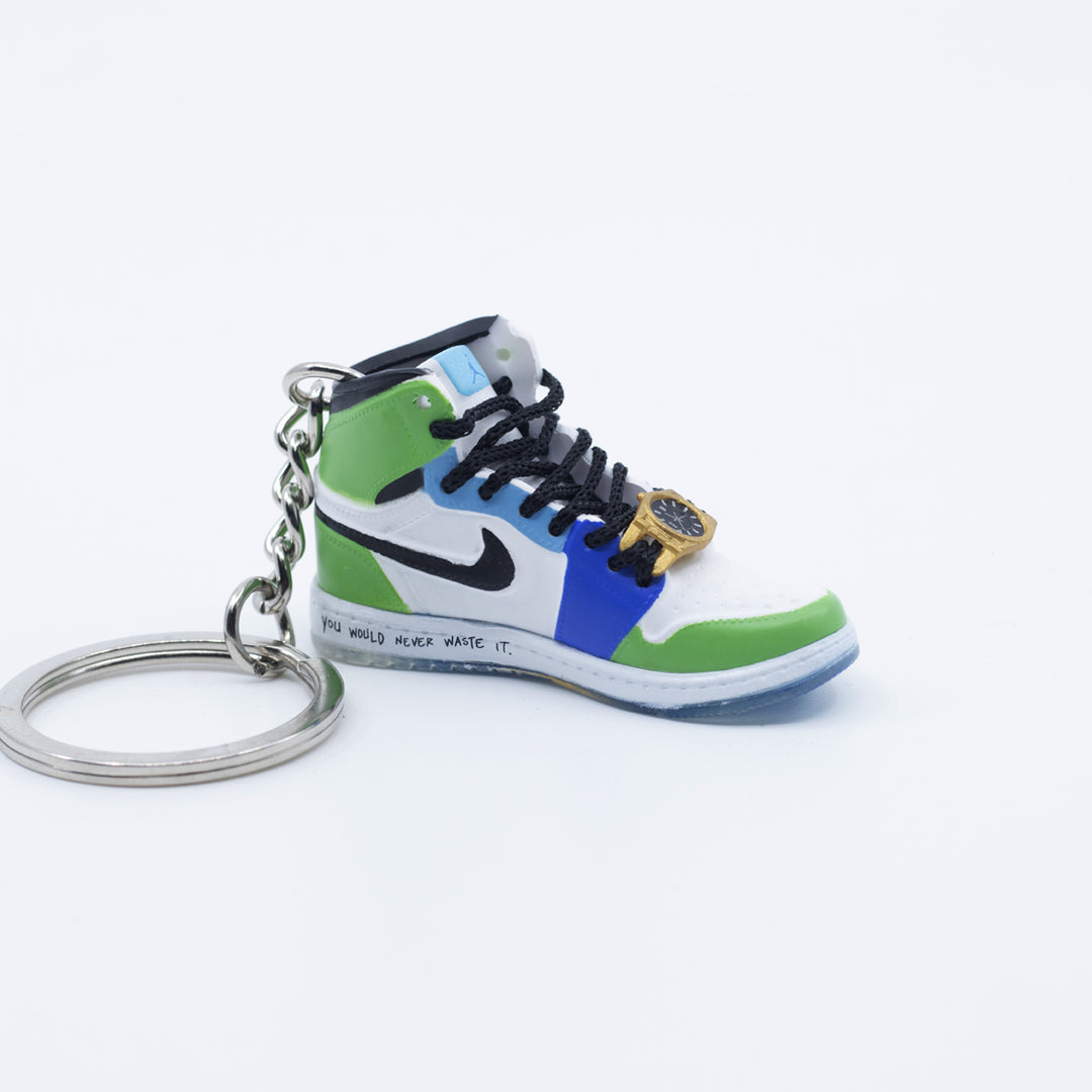 Melody X AJ1 - 3D Mini Sneaker Keychain