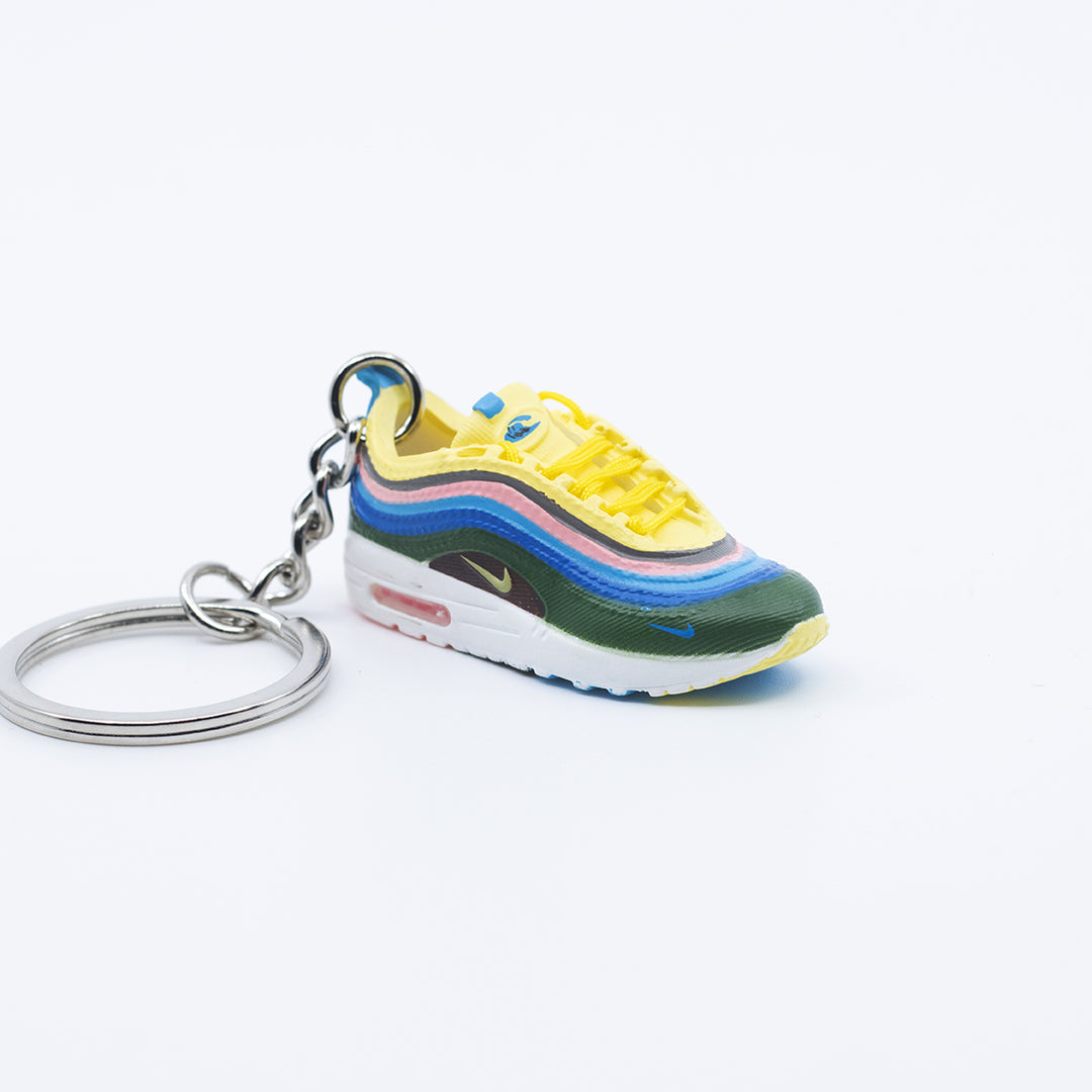 3D Mini Sneaker Keychain Charms