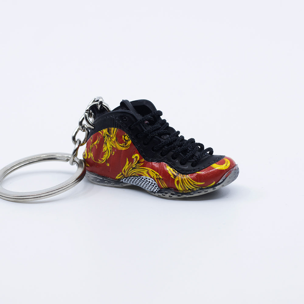 SUP X Foam Posite - 3D Mini Sneaker Keychain