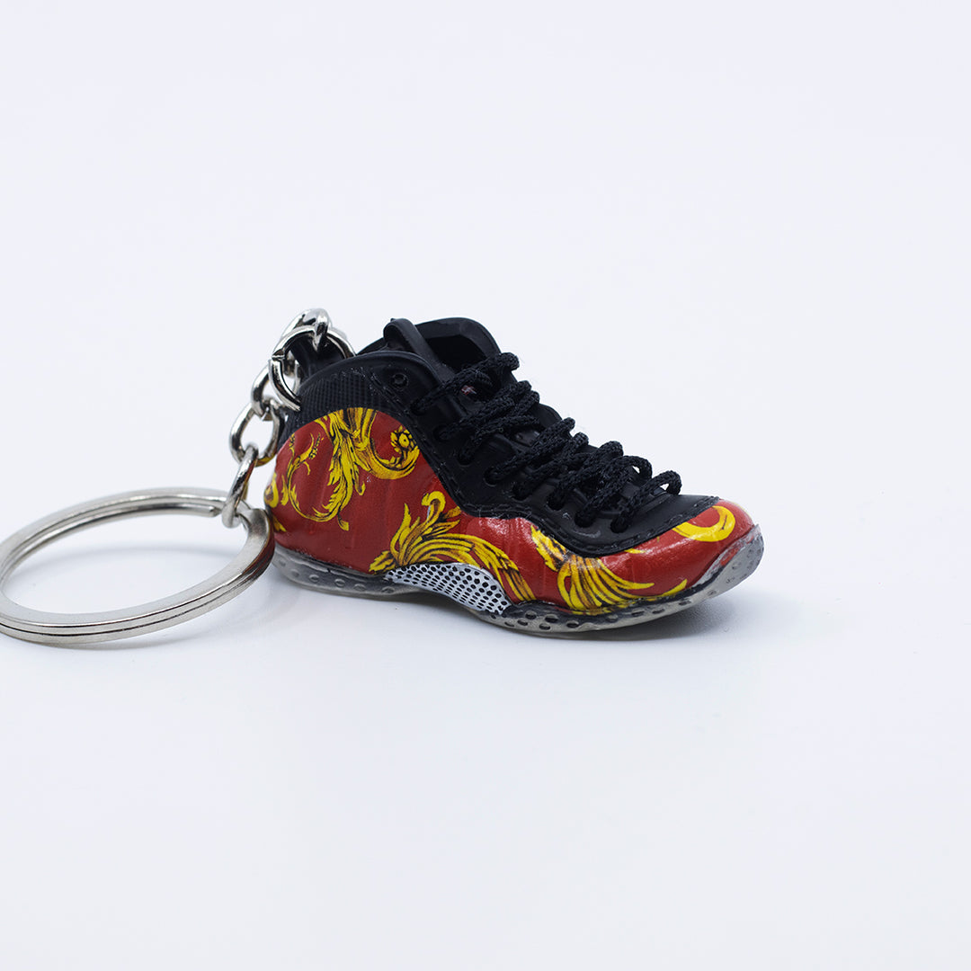 SUP X Foam Posite - 3D Mini Sneaker Keychain