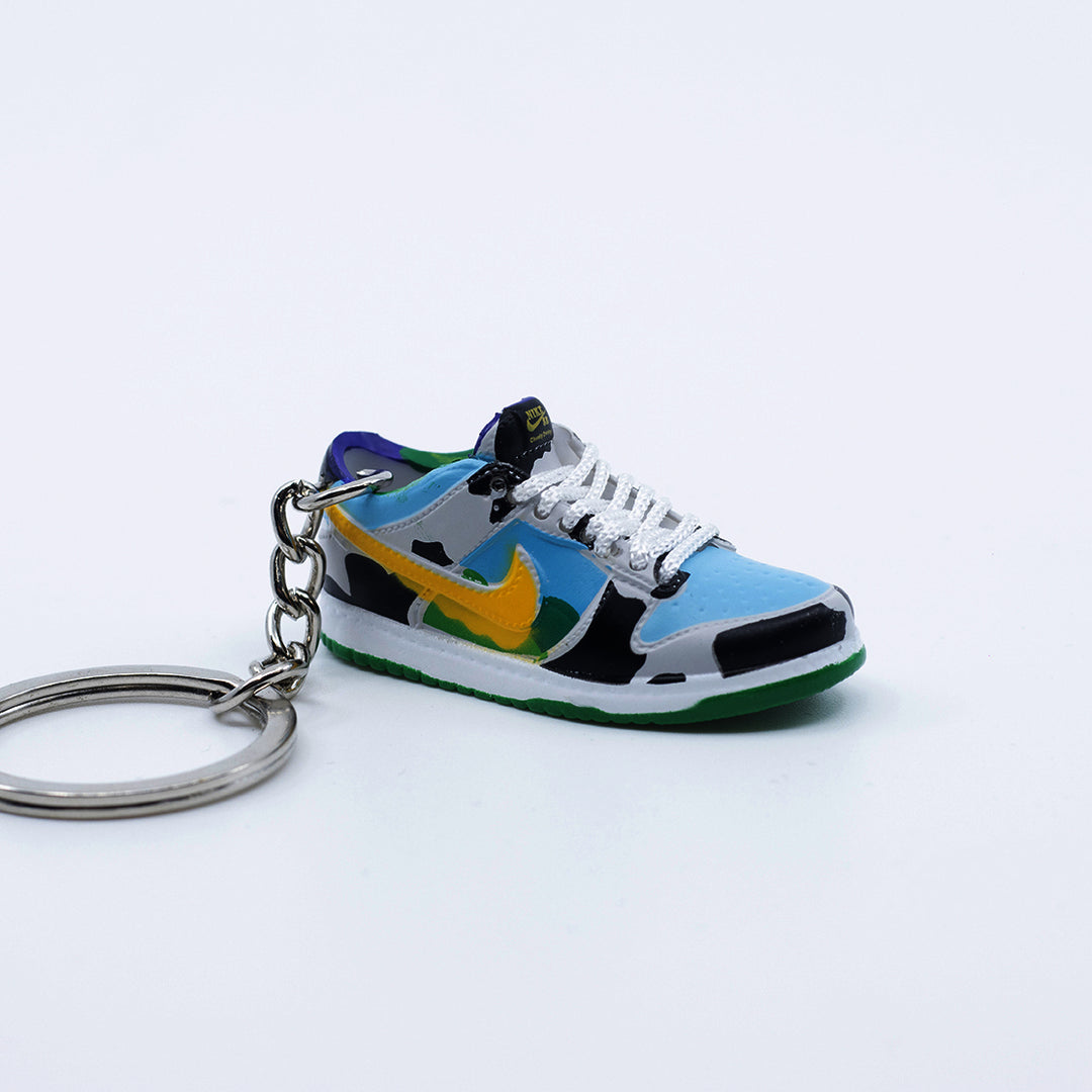 B & J X SB Dunks - 3D Mini Sneaker Keychain