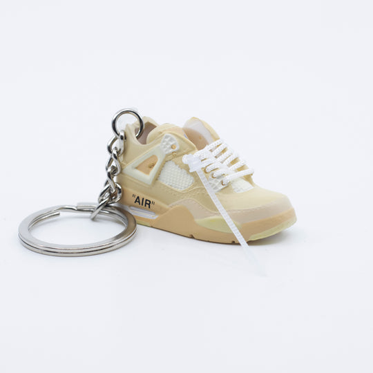 OW X J4 - 3D Mini Sneaker Keychain