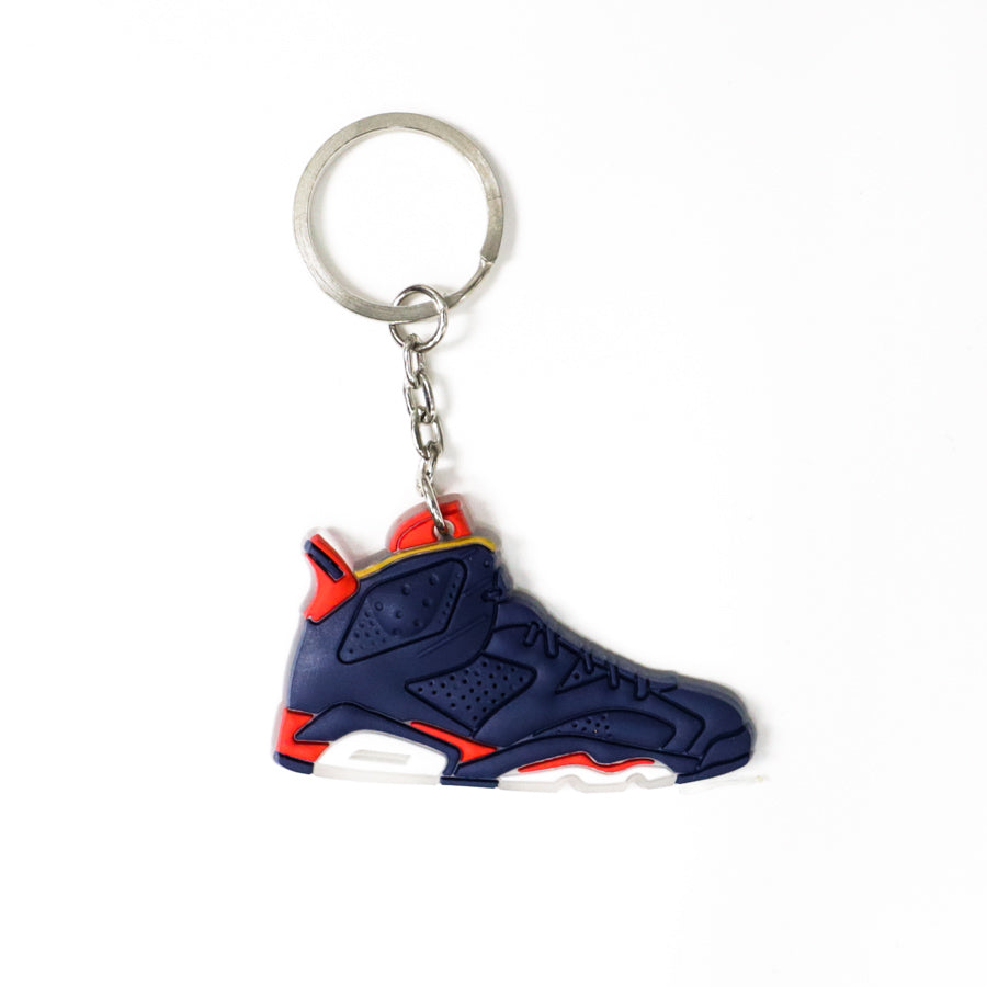J6 Rubber Sneaker Keychain