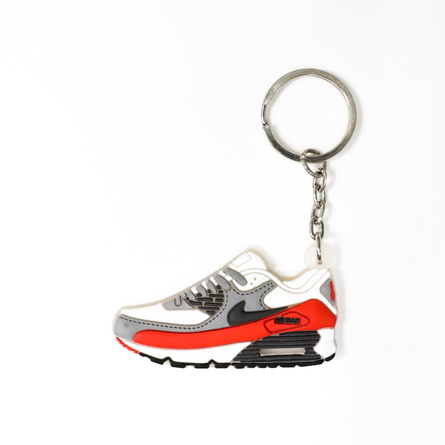 AM 90 Rubber Sneaker Keychain, view 3